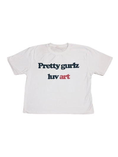 pretty gurlz luv art tee by tysmastudios